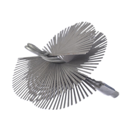 Kit cepillo deshollinador 200 mm Metal