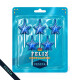 Vela Estrellas x5 Und Azul