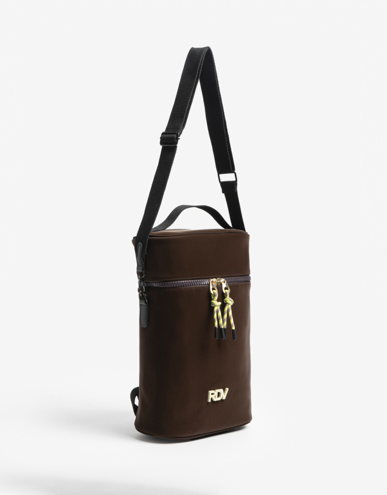 Luncheras Engomado Mochila Matera Rue Du Voyage - Marron Chocolate