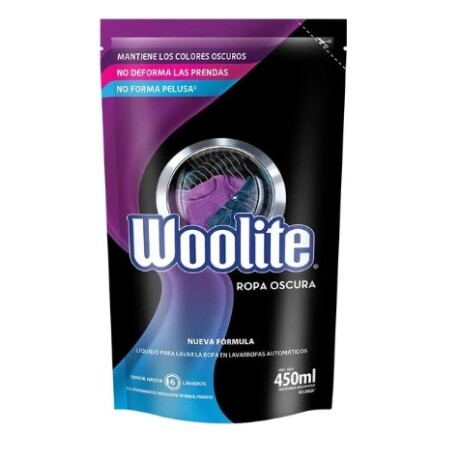 Woolite jabón líquido 450 ml Ropa oscura