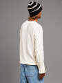 SWEATER LEIVA RUSTY Crema