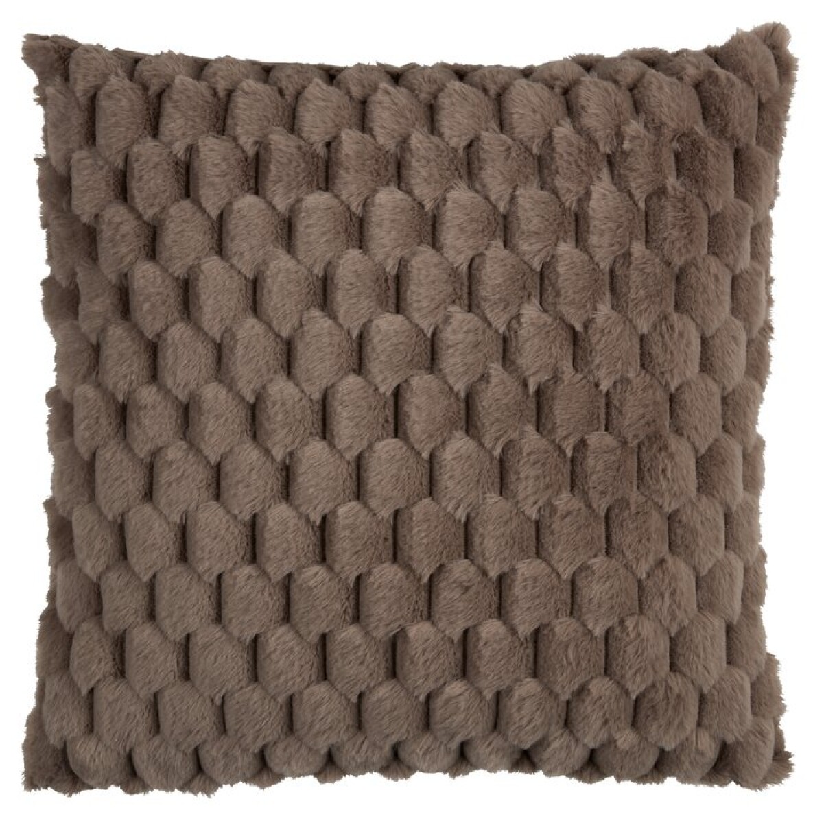 Almohadón HVIDBLOMME 45x45 arena oscura 