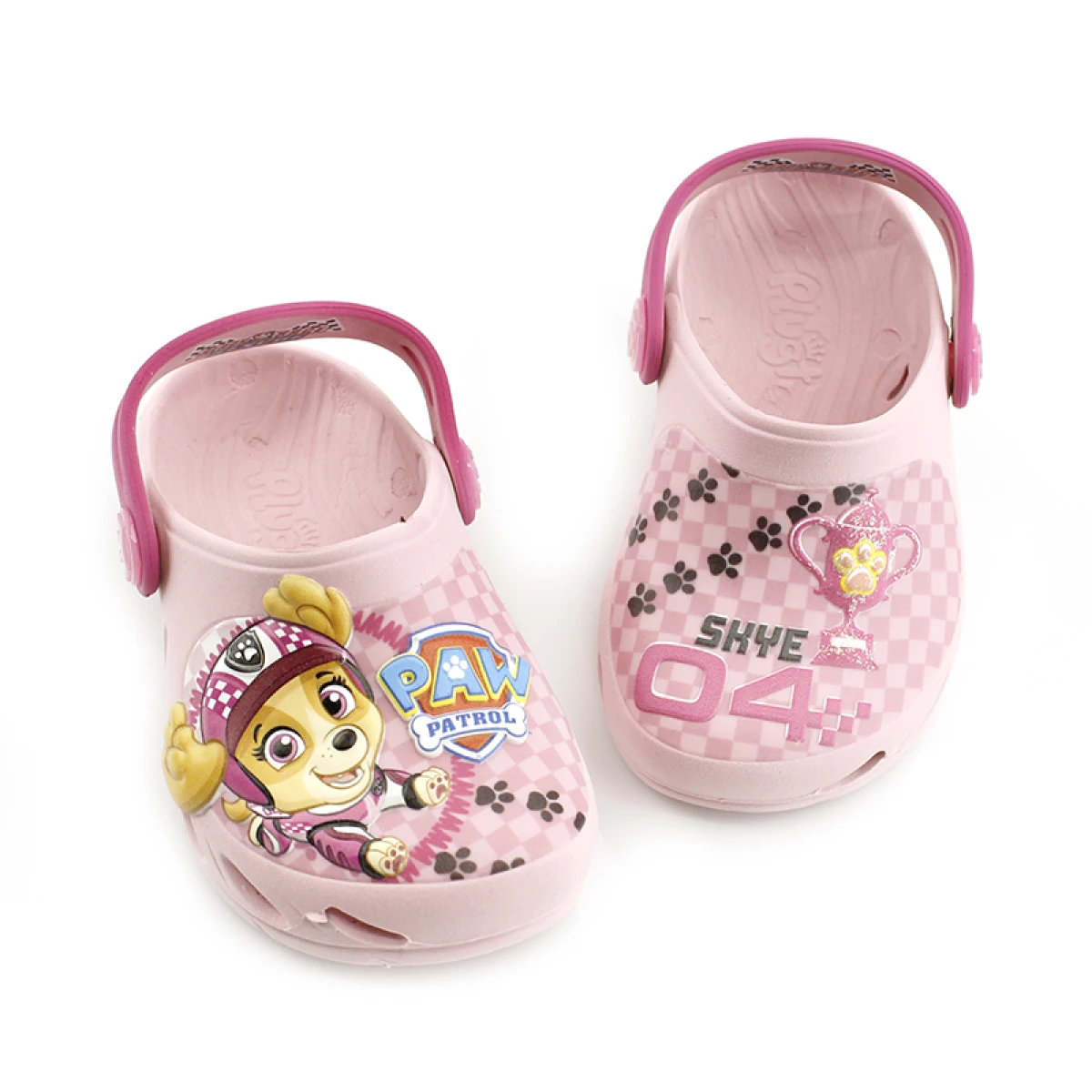 Zueco infantil de Paw Patrol Talle 21 - 28 - SKYE Rosa 