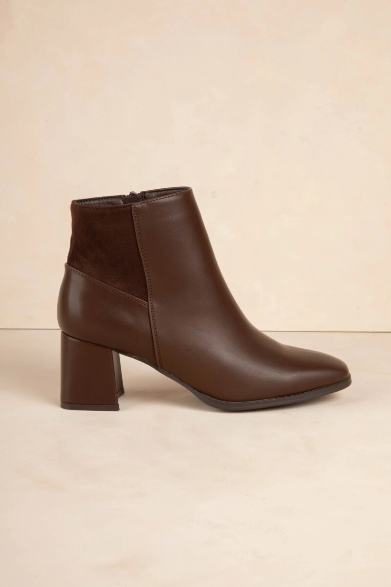 BOTA ALLIE MANILAS - CHOCOLATE 