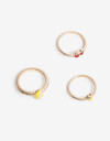 Sets Anillos Color Sets Anillos Tutti Frutti - Combinacion Multicolor