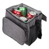 Bolso lunchera conservador de alimentos Arye 10 Litros Gris/Negro
