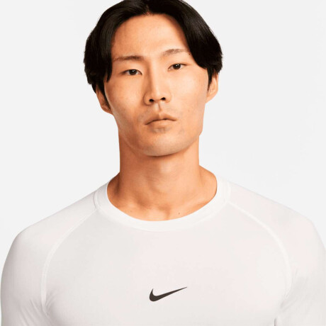 Remera Nike Pro Top de Hombre Blanco