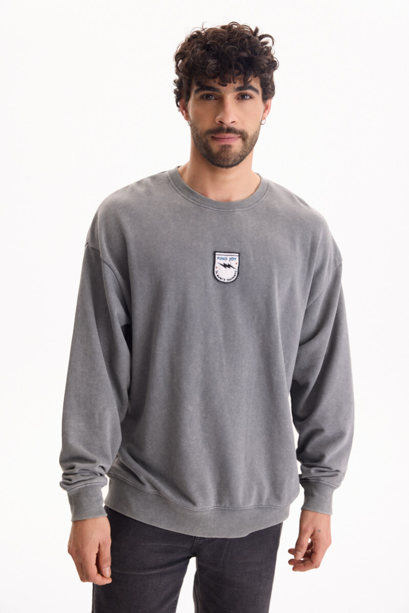Buzo Joy Gris