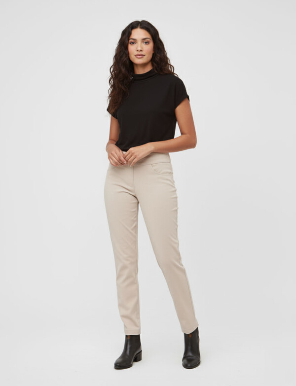 Pantalon Pull On BEIGE