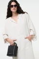 VESTIDO HOODIE Crudo