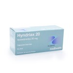 HYNDRIAX 20 MG. CJ X 30 CAPS. BLANDAS única