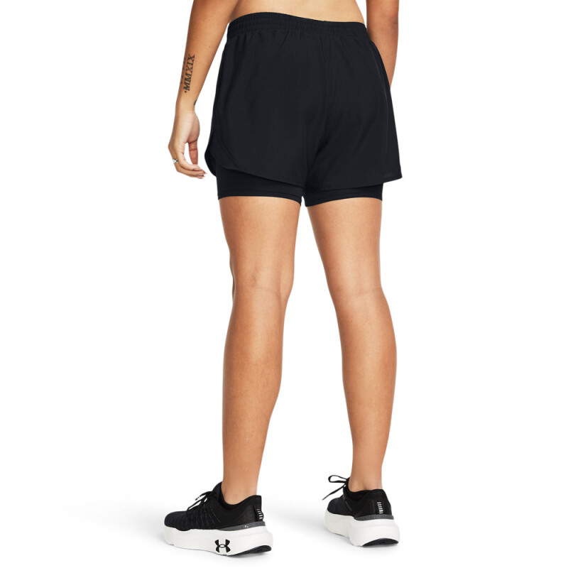 UA Fly By 2-in-1 Shorts-BLU BLK-001