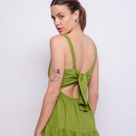 VESTIDO SALLY Verde Oliva