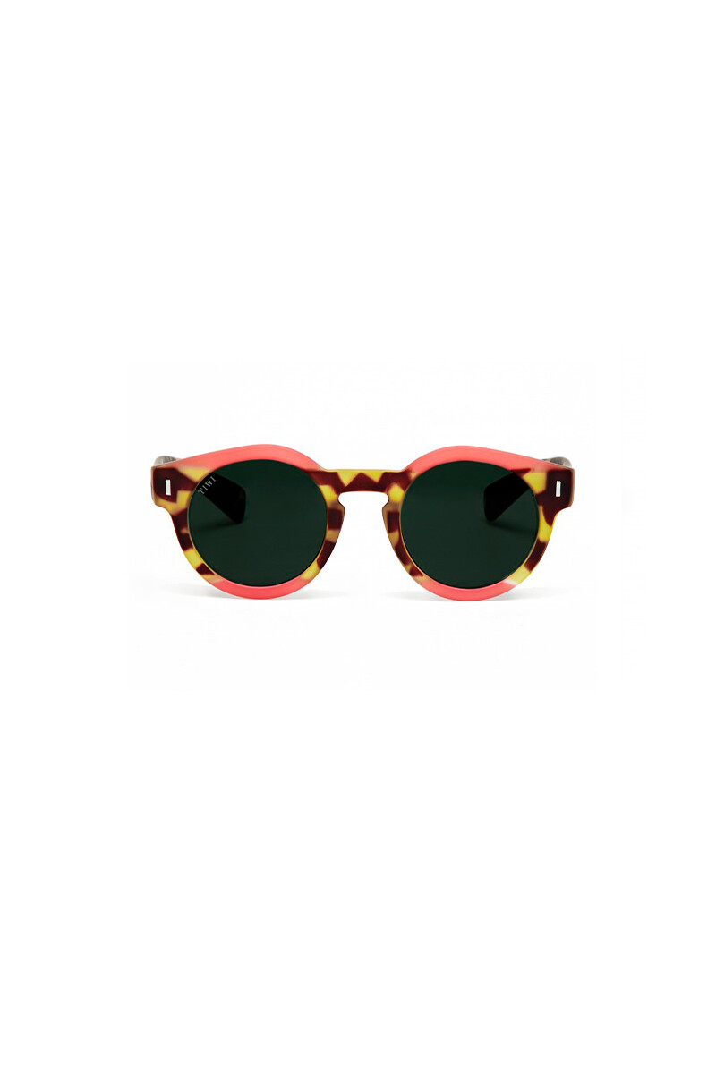 Lentes Tiwi Saturneii - Rubber Bicolour Coral With Green Gradient Lenses 