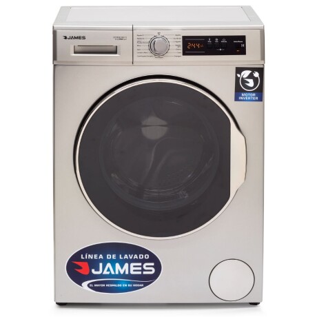 Lavarropas James 6 KG LR-1008 inverter inox. Lavarropas James 6 KG LR-1008 inverter inox.