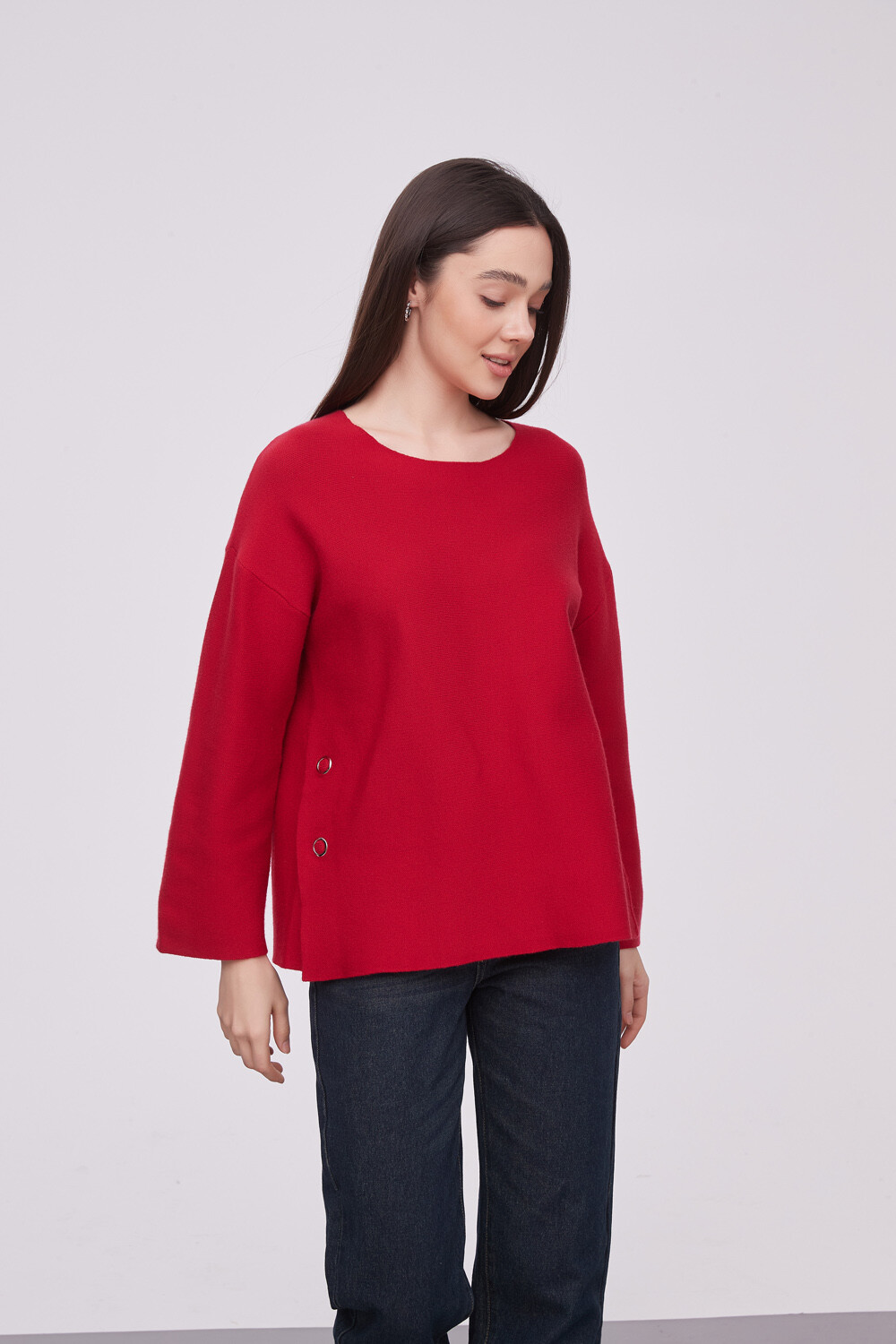 Sweater Inna Rojo Oscuro