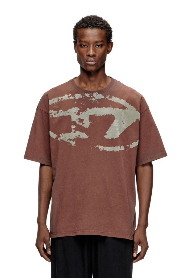 Polo Para Hombre T-Boxt-N14 Marron