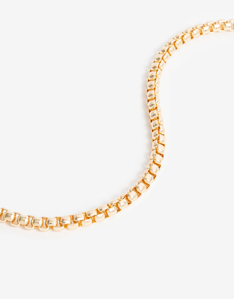 Collares Cortos Metal Collar Corto Metal Gold - Dorado