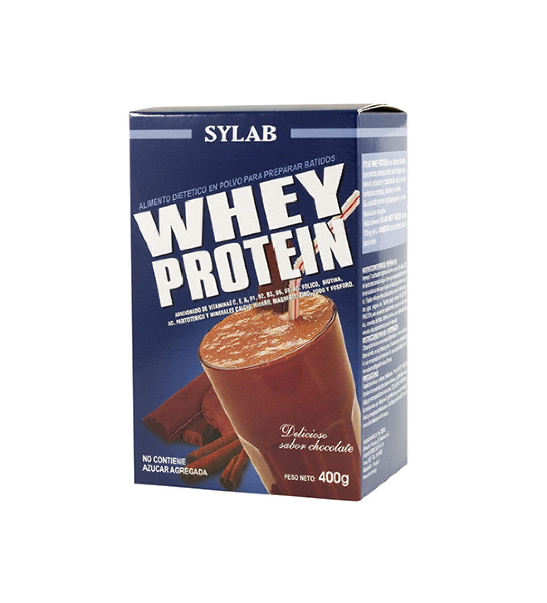 Whey Protein Frutilla 400 G Sylab 