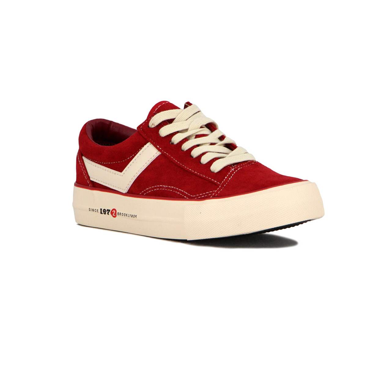 Pony Champion Casual Since 1972 Gamuza Red - Rojo 