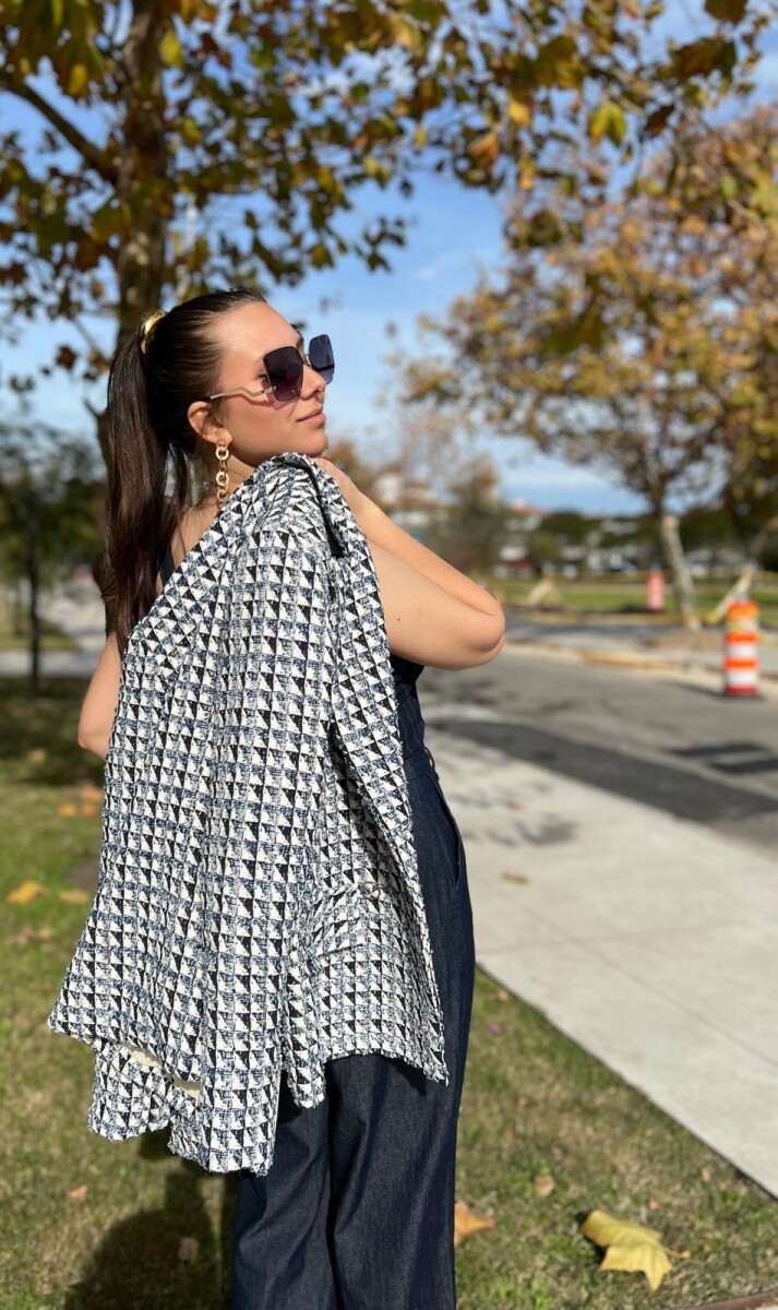 BLAZER RAQUEL - Azul 