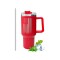 Vaso térmico tipo quencher USA Rojo
