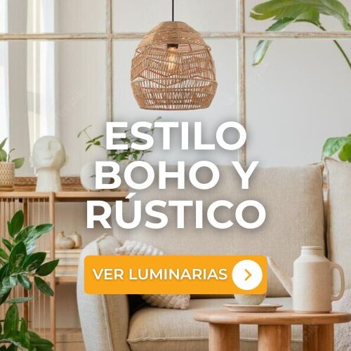 ESTILO BOHO Y RÚSTICO