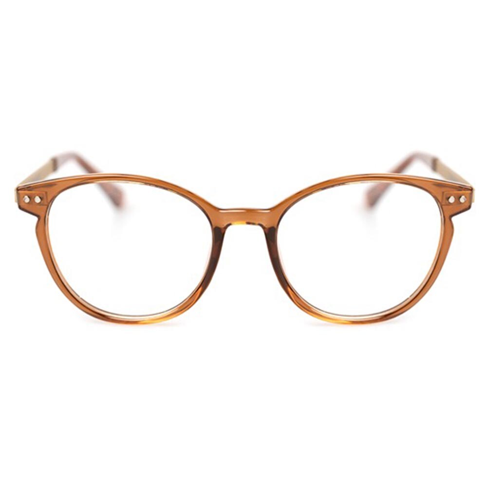 Lentes 2 En 1 Polarizada Marilia Mendonca Redondo Gradiente Marón/Viño