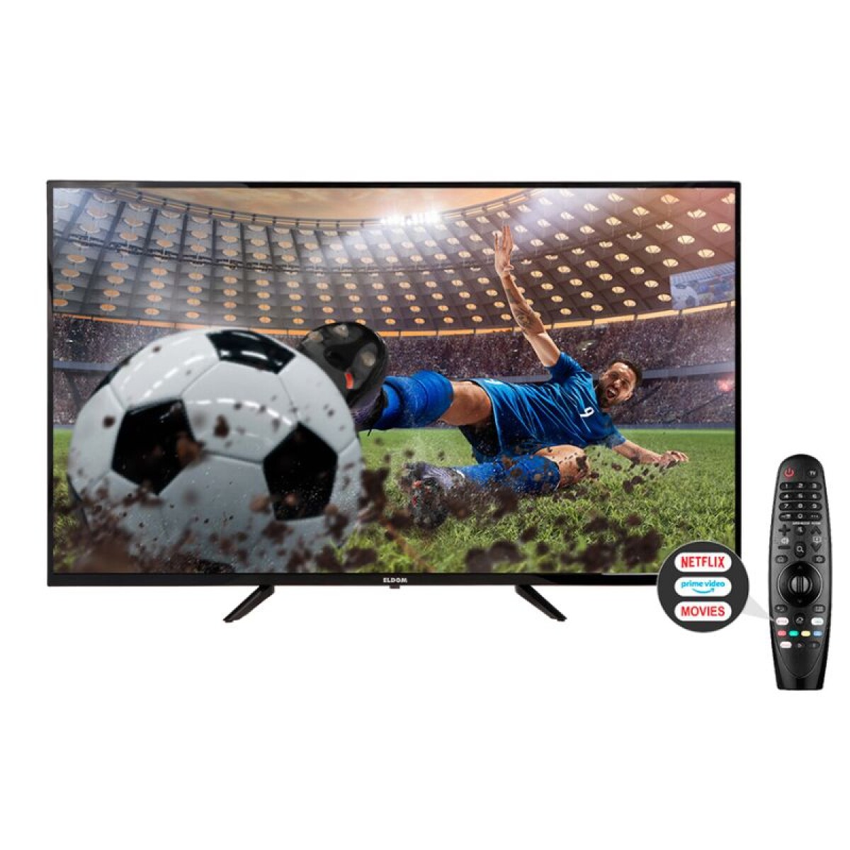 LED 50" SMART TV HD ELDOM 