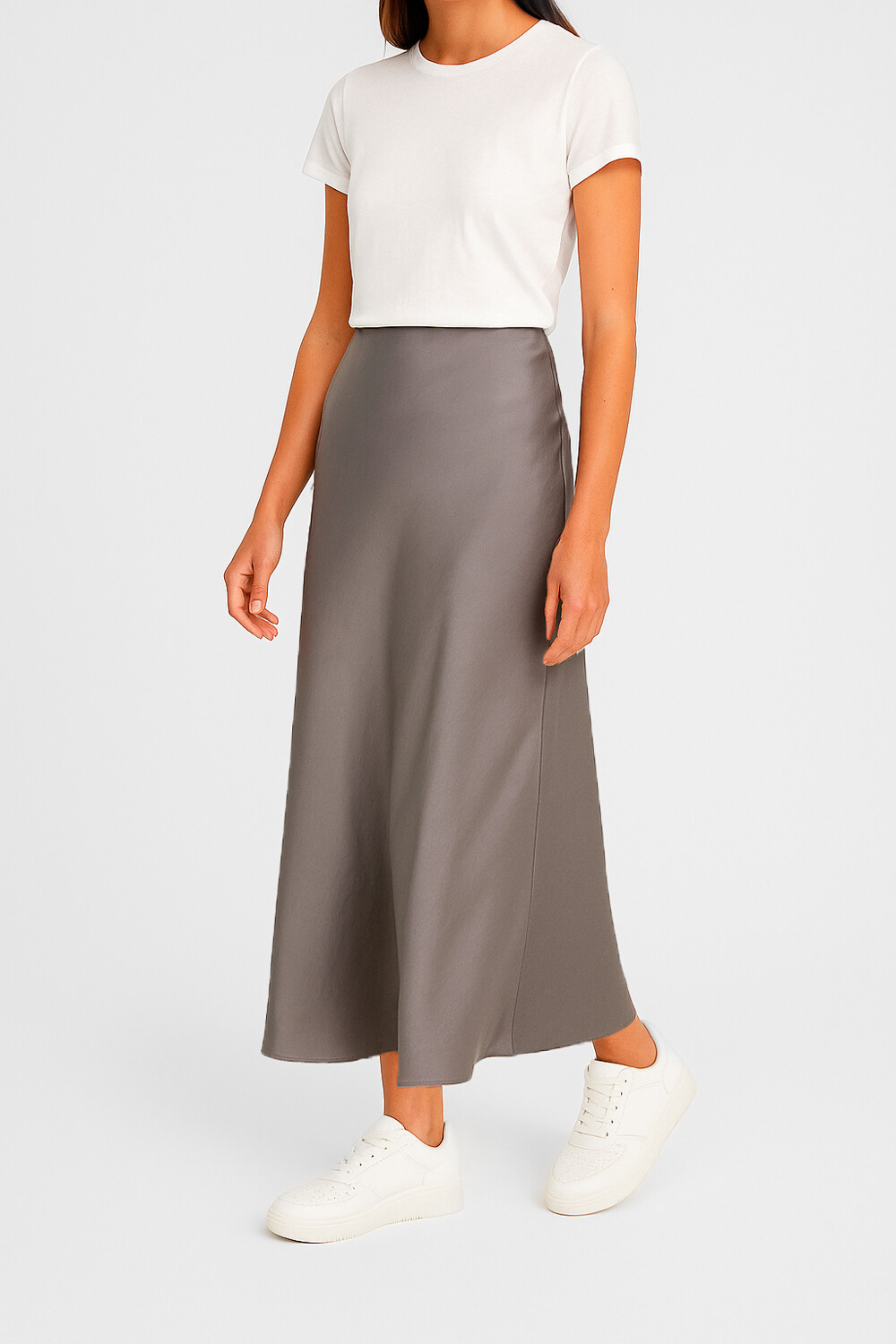 Falda Jinea Gris Medio