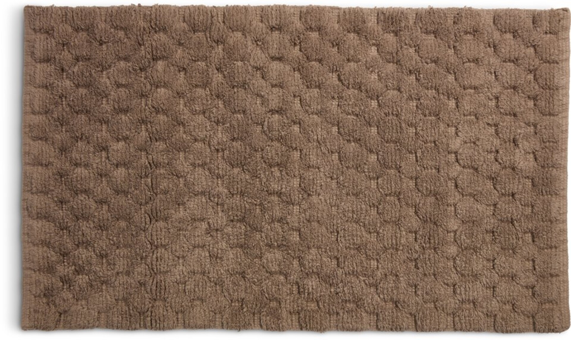 Alfombra baño BORGHOLM 50x80cm arena osc 