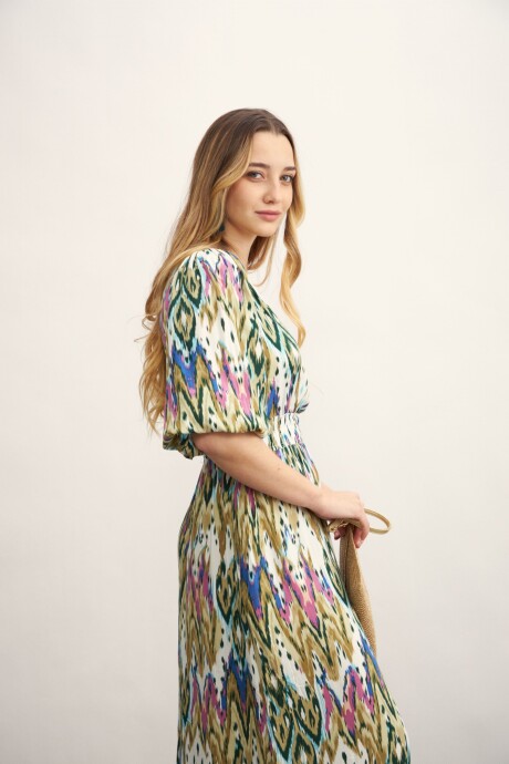 Vestido Venecia Multicolor