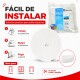 Burlete 15 x 6 mts BLANCO