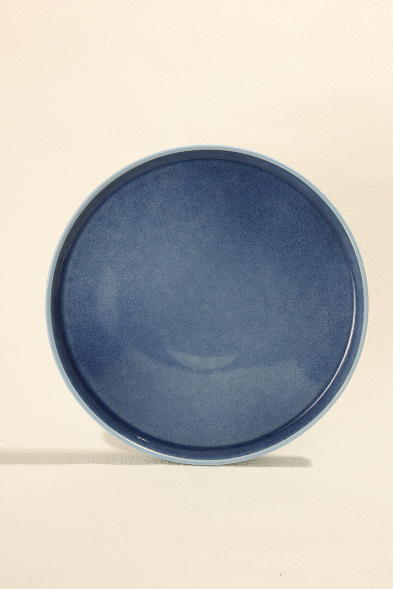 Plato Mesa Wave - Color Unico 
