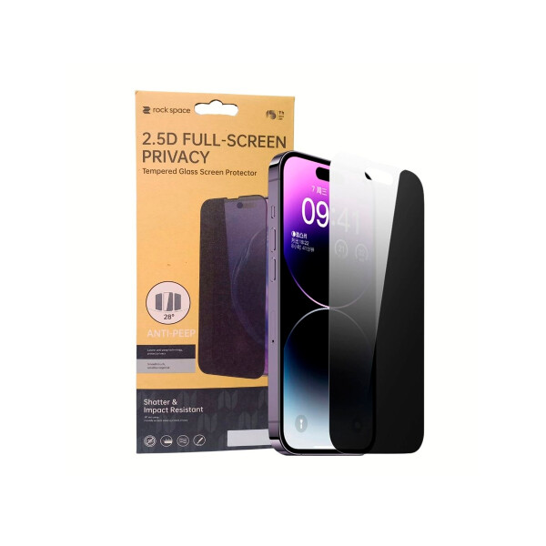 Vidrio templado privado Rock space para iPhone 15 Pro Vidrio Templado Privado Rock Space Para Iphone 15 Pro