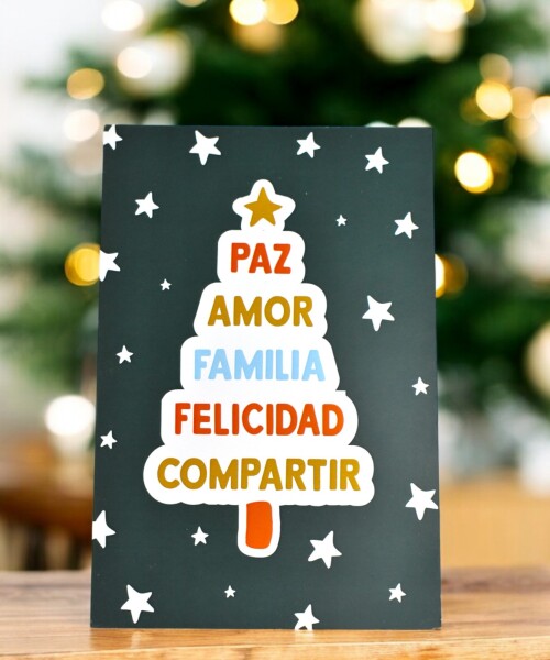 Tarjeta navidad 10x15 cm DISEÑO 16