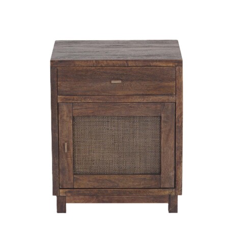 MESA DE LUZ MADERA MARRON AMAN