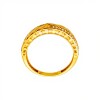 Anillo infinito-Oro bajo-Piedra Zirconia-AN8043 conpiedra
