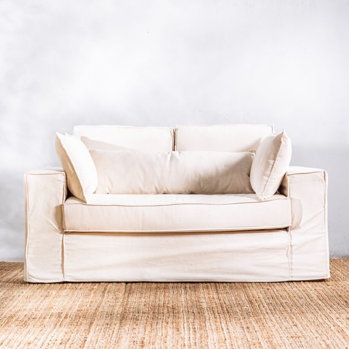 Sillón Garda 2 Cuerpos Crudo 