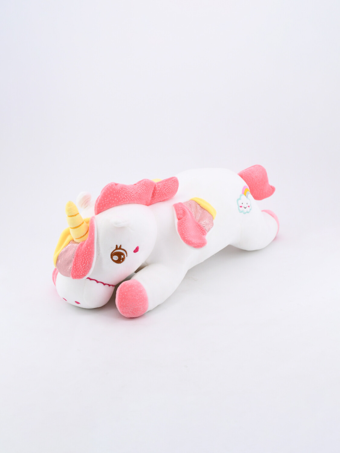 Peluche unicornio blanco sales