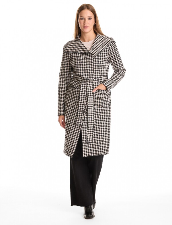 Chaqueta Largo Lazo NEGRO/CRUDO