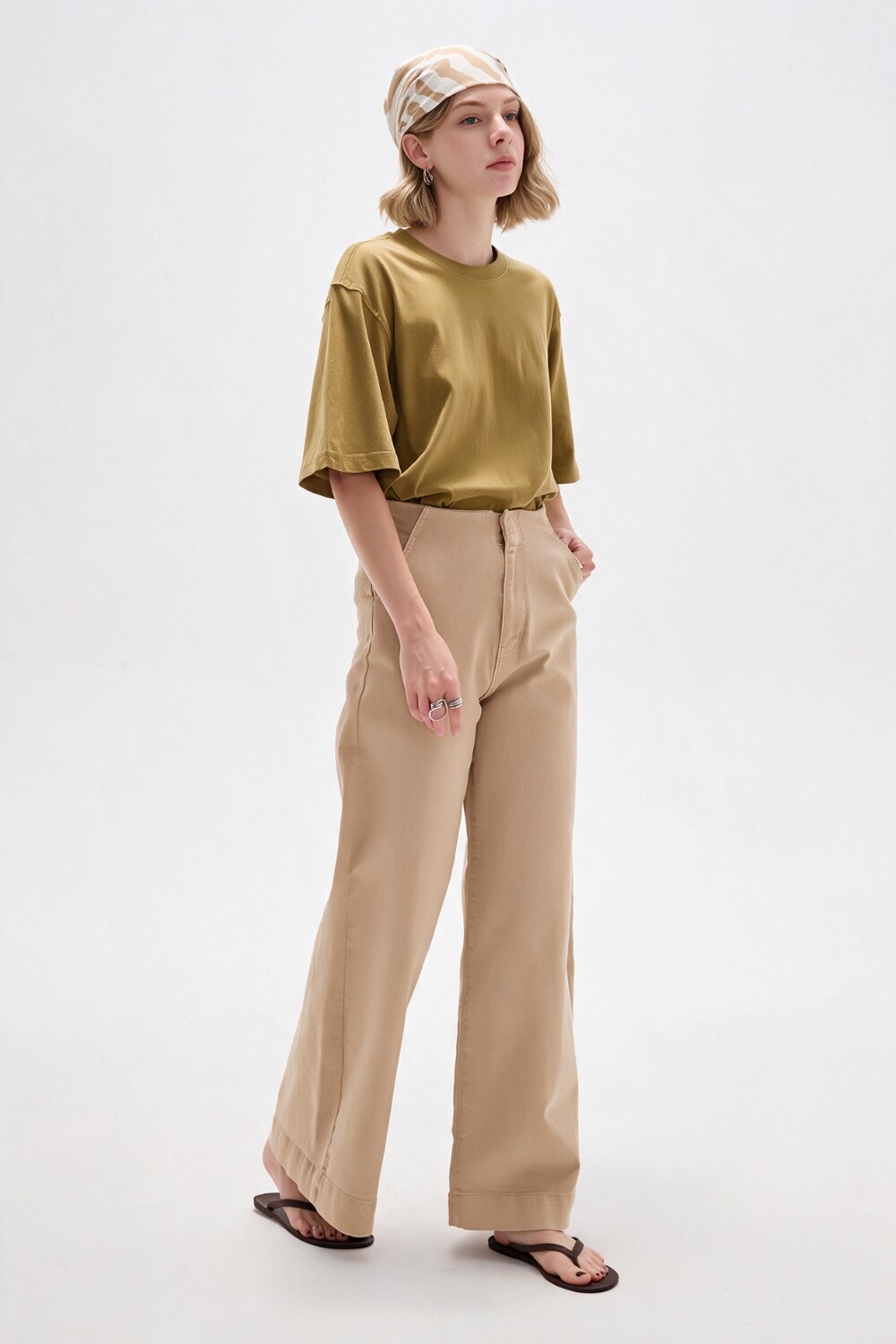 Pantalon Liola Beige