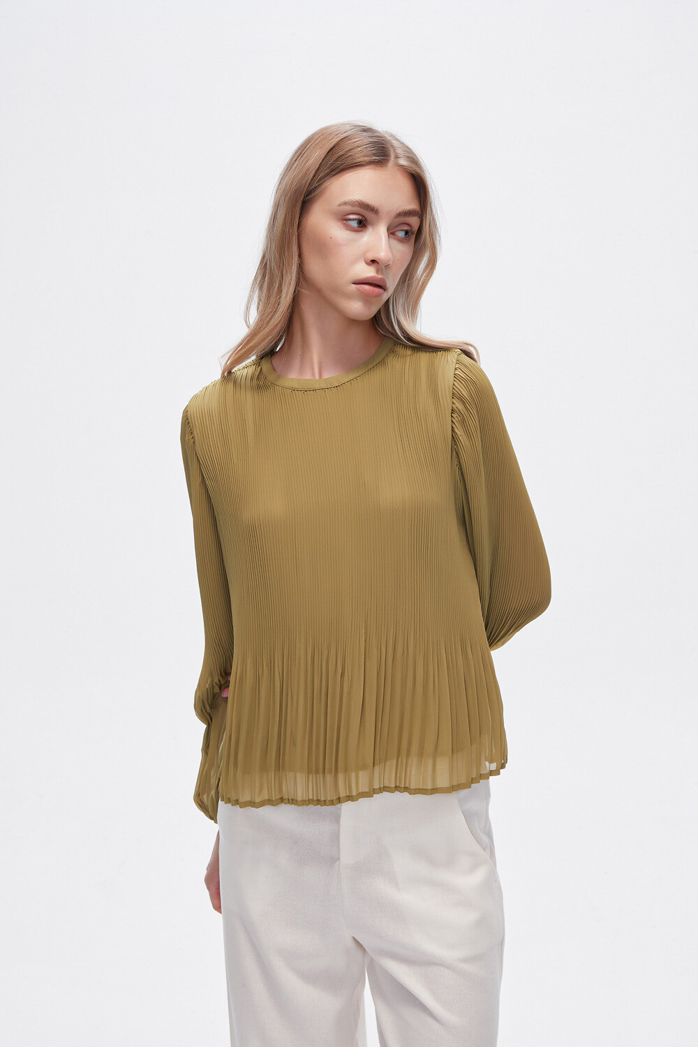 Blusa Glame Verde Oliva