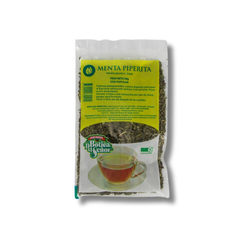 Menta Botica Del Señor 30g Menta Hojas Botica 30g