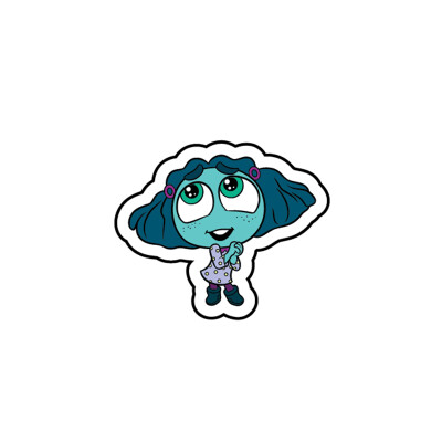 Jibbitz™ Charm Intensamente Envidia Multicolor