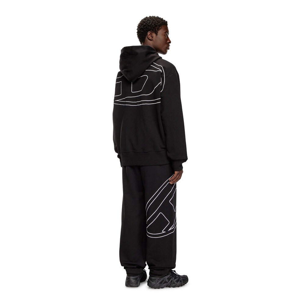 Polerones Para Hombre S-Macs-Hood-Megoval-D Swea Negro