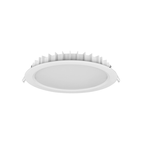Downlight LED redondo 30W neutro Ø218mm blanco NV2156