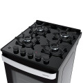 COCINA MULTIGAS NEGRA CON 4 QUEMADORES Cocina Multigas Negra Con 4 Quemadores