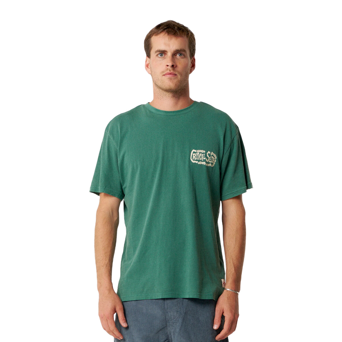 Remera Critical Slide Tiki - Verde 