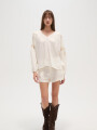 Blusa Cleo Marfil / Off White